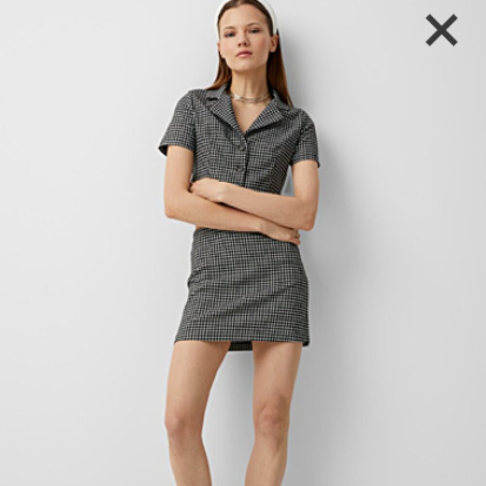 Simons Gingham Skirt Set